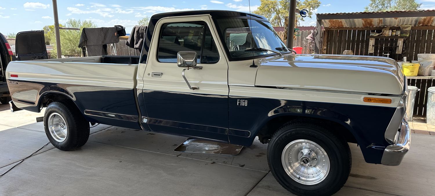 1974 Ford F-150 before detailing